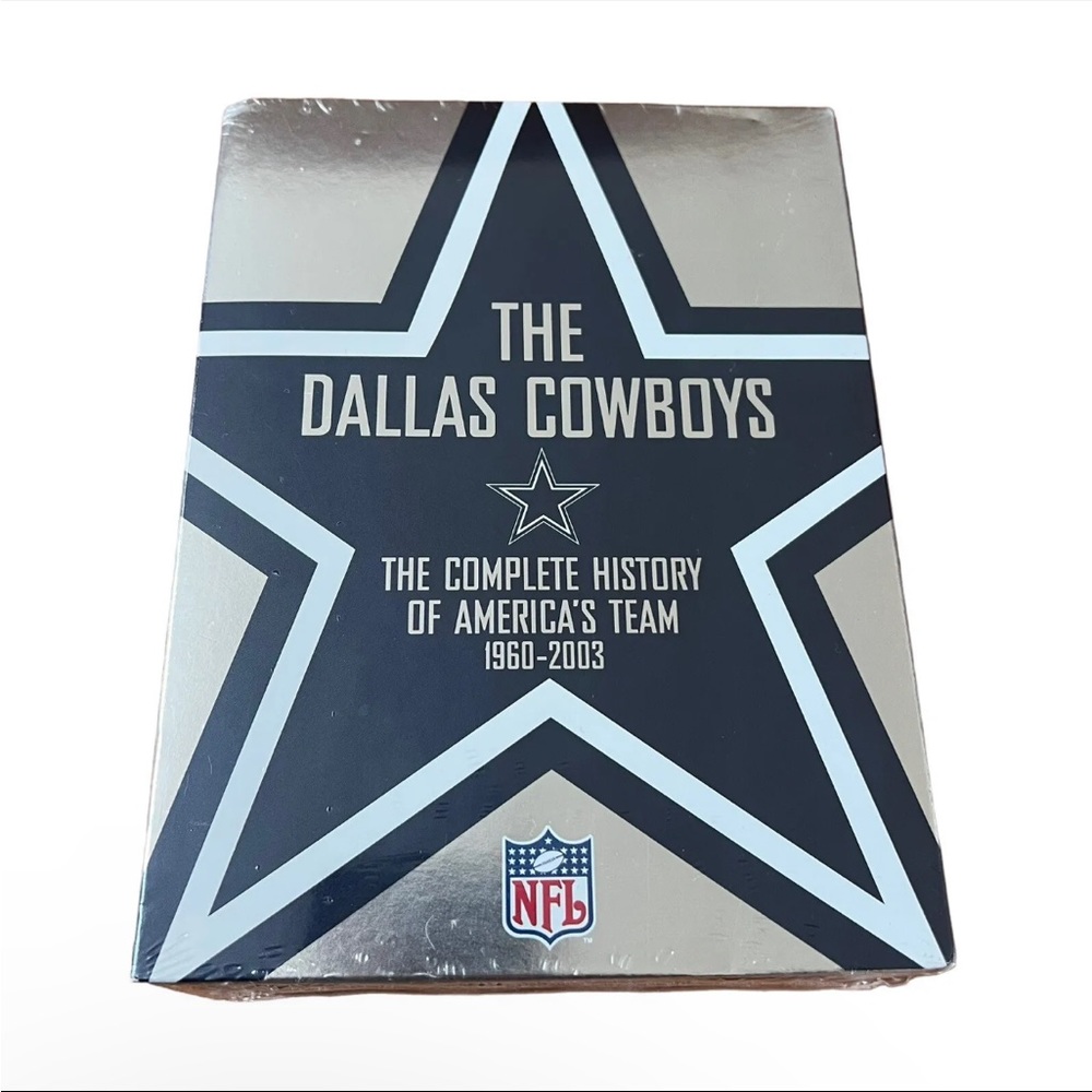 NFL Dallas Cowboys Team History (DVD, 2003, 2-Disc Set) New Sealed